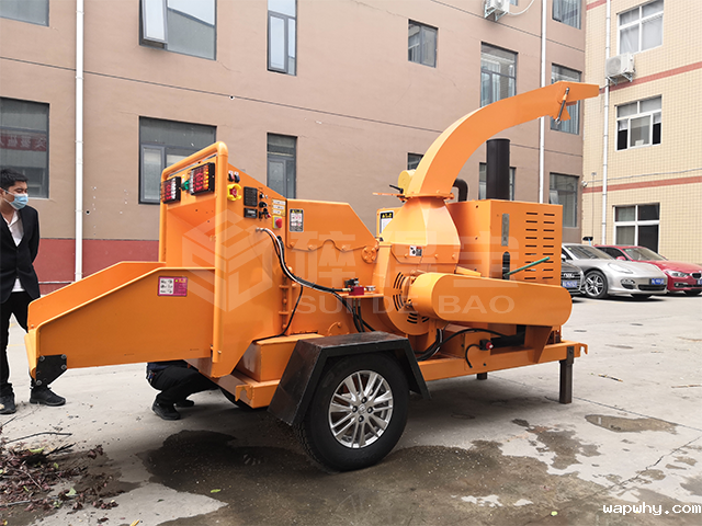 树枝粉碎机处理园林垃圾是比较